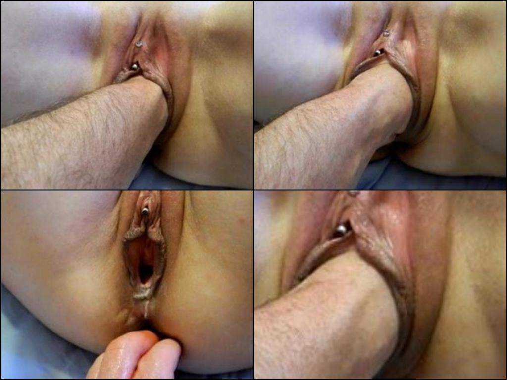 Pierced pussy mature homemade closeup fisting deep Perverted Porn Videos image