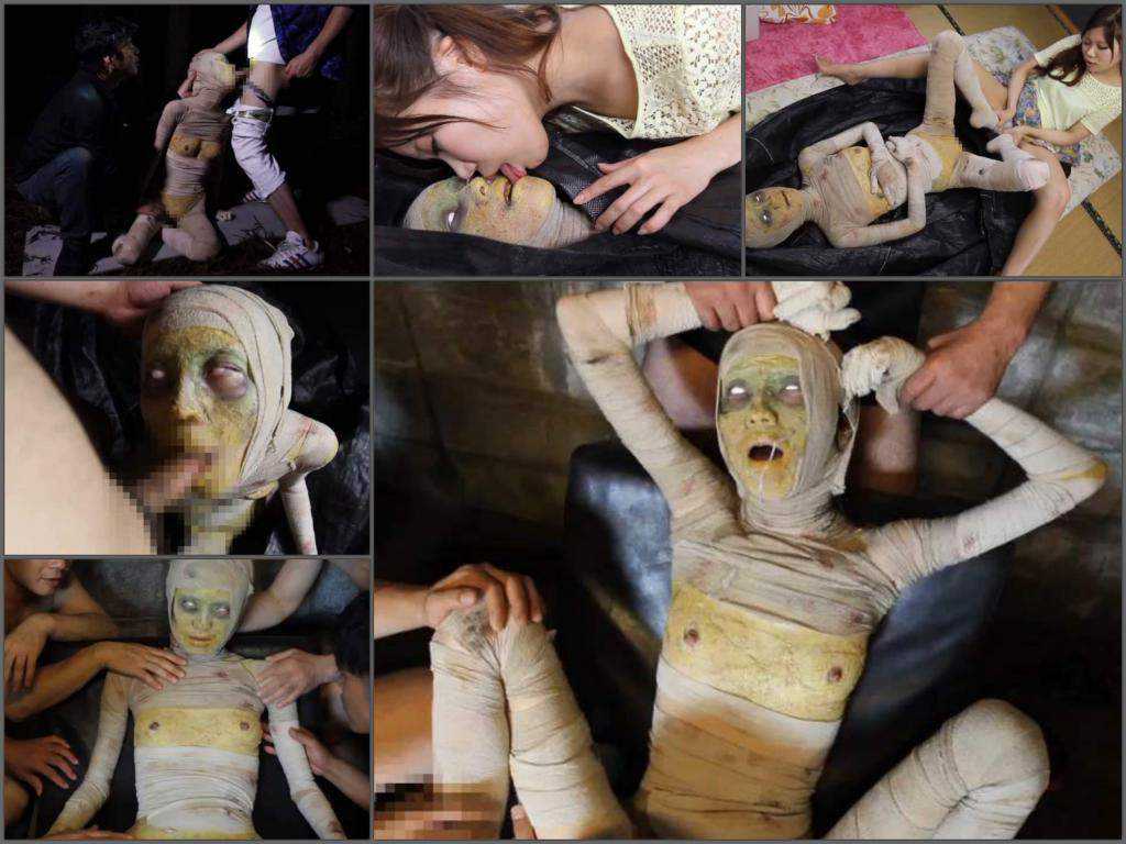 Halloween horror jav porn URAM-006 – rape of a mummy
