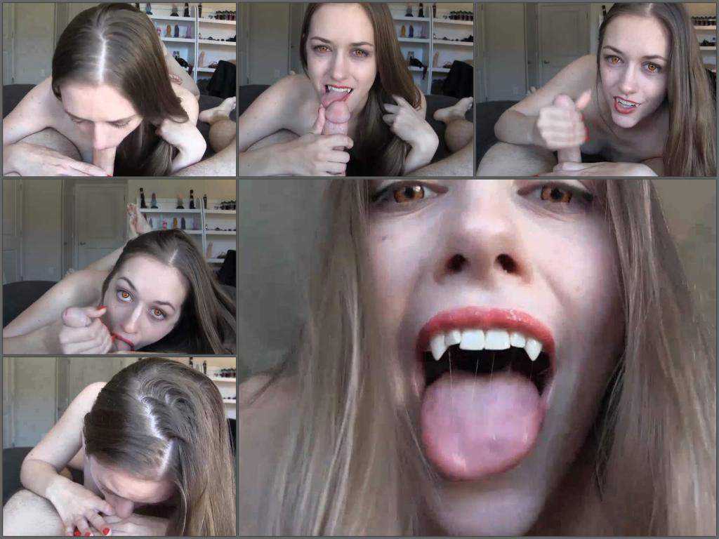 Homemade Vampire Porn - Vampire teen Lindsey Love exciting Halloween blowjob 2017 | Perverted Porn  Videos