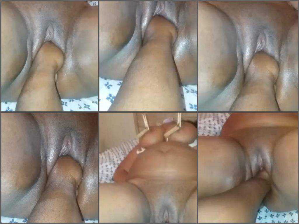Ebony Bondage Amateur - Pussy insertion â€“ Amateur bondage tits busty ebony gets fisted vaginal POV  | Perverted Porn Videos