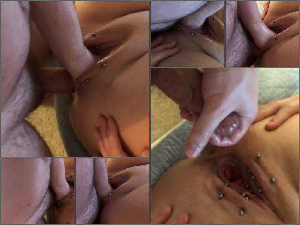 Pussy fisting – Piercing pussy wife Stretchin_engineer gets DP with cock and fist