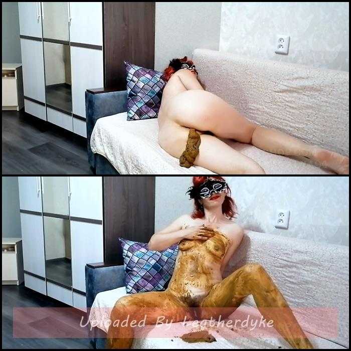 Olga shit in bed, body in shit with ModelNatalya94 | Full HD 1080p | September 03, 2021