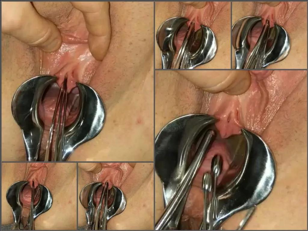Pov porn – Fantastic close-up POV Urethral_play speculum examination porn