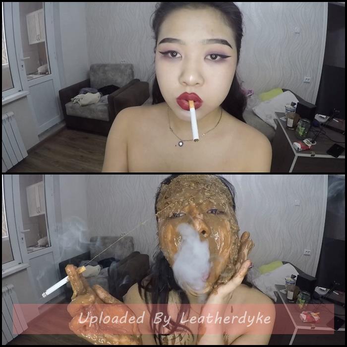 Scat on my face and smoking with asiansteppe
