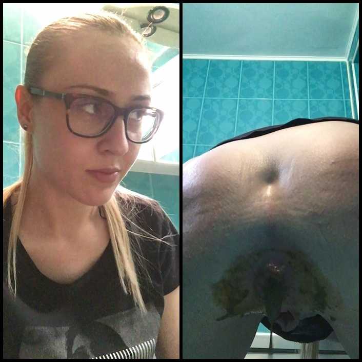 Huge shit in my friends toilet – EllaGilbert | HD 720P | Sep 14, 2017